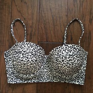 NWT Xhilaration Push-up Bathing Suit Top - L